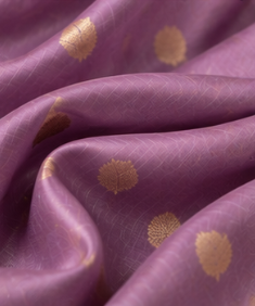 Purple soft silk saree