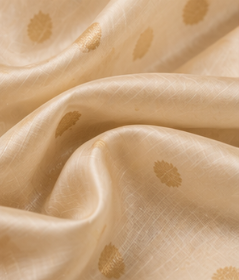 White soft silk saree